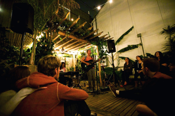 Lisa Haagen - backyard concert